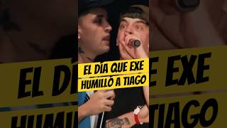 EXE HUMILLÓ a TIAGO y le PARÓ la BATALLA 2 VECES SEGUIDAS💀🔥 Exe TiagoPzk Freestyle [upl. by Wilser]