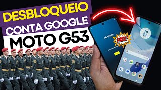 Remover Conta Google Moto G53  Andróid 14 SEM PC frp bypass [upl. by Nylsirk142]