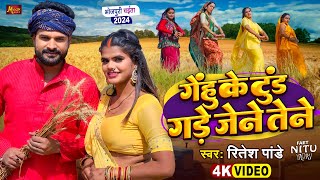 ViralVideo  चईता  गेंहू के टुंड गड़े जेने तेने  Ritesh Pandey  Gade Jene Tene  Bhojpuri Song [upl. by Daht679]