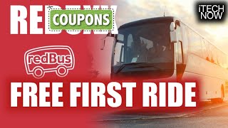 FREE BUS RIDE  USE PROMOCODE XXXX  REDBUS PROMO CODE 100 WORKING [upl. by Belita600]