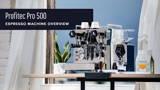 Profitec Pro 500 Espresso Machine Review [upl. by Acinnad862]