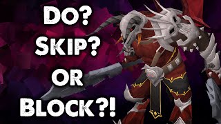 Do Skip or Block  Episode 3  Kril Tsutsaroth [upl. by Arelc]