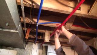 Pex tubing mistake [upl. by Ardnasyl]