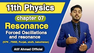 Resonance class 11  Forced oscillations and resonance class 11  Resonance physics class 11 [upl. by Kahaleel]