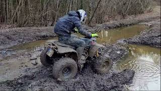 ATV barossa in mud [upl. by Loren]