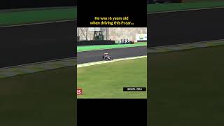 Max Verstappen does the driving required for his drivers licence in F1 [upl. by Artina]