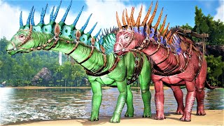 NEW AMARGASAURUS TAMED SPOTLIGHT REVIEW  ARK LOST ISLAND DLC  ARK SURVIVAL EVOLVED [upl. by Hartwell]