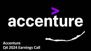 Accenture NYSE ACN  Q4 2024 Earnings Call [upl. by Netsud]