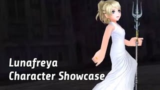 【DFFOO】Lunafreya Character Showcase [upl. by Eninahpets773]