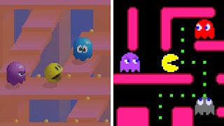 What if PacMania looked like the original classics  PacMan Scratched [upl. by Broida]