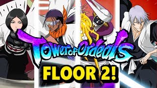 Bleach Brave Souls Tower of Ordeals  Floor 2 17  121 [upl. by Alin]