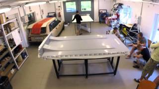 Undertray Laminate Timelapse  Formula Racing Miskolc [upl. by Nessy438]