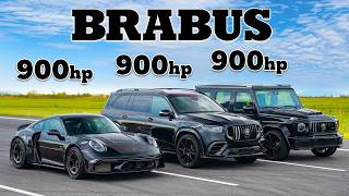 Brabus 900 Rocket R 900 Beygirlik AMGlere karşı DRAG YARIŞI [upl. by Esinal]