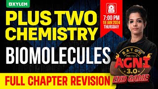 Plus Two Chemistry  Biomolecules  Xylem Plus Two [upl. by Edmea]