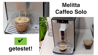 Test Melitta Caffeo Solo E950 103 Kaffeevollautomat [upl. by Anum]