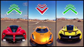 The Ultimate Battle  Forza Horizon 3  LaFerrari vs Reverse Regera vs P1 [upl. by Edwards648]