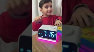 Babelio Lark 4in1  with sound machine alarm clock sleep trainer night light [upl. by Ajet23]