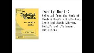 【Lesson】Twenty Duets for Flute part 1 [upl. by Capwell]