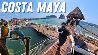 Costa Maya Cruise Port in Mexico VR180 [upl. by Bourn]