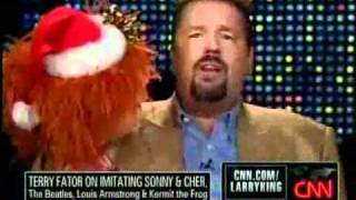 Terry Fator at Larry King Live over Christmas 2010 part 1  3 [upl. by Airda939]