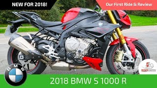 2018 BMW S1000R  Our First Ride and Review [upl. by Jovitah]