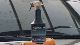 Rénovateur cuir et plastique voiture  KENOTEK PRO [upl. by Gayner]