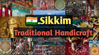 🇮🇳Sikkim Traditional Handicraft Design Part2 By 💙💜 INFD 💚🧡 [upl. by Oulman]