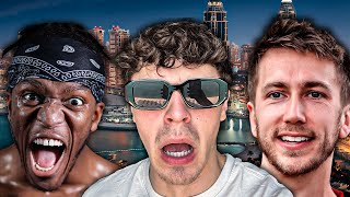 AB goes to millionaire motive in Qatar ft Sidemen [upl. by Neraa640]