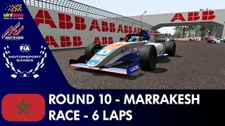 FIA Motorsport Games F4 Championship simulation  R10  Marrakesh  6 laps  Assetto Corsa [upl. by Llywellyn]