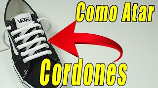 ⭐✅ Como Atar Los Cordones de las Zapatillas ⭐✅ Cordones Playeros paso a paso de forma original [upl. by Llevram]