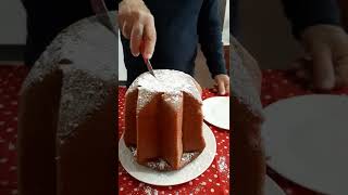 Late box opening of Italian ready made cake pandoro [upl. by Behnken]