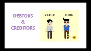 Meaning of Debtor amp Creditor [upl. by Kantor486]