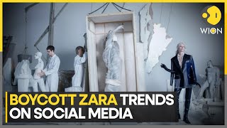 Zara campaign stirs outrage has uncanny resemblance to Gaza destruction  World News  WION [upl. by Ohnuj]