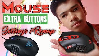 How To Use Extra buttons of Gaming Mouse  How to reassign Mouse  Remap 2020 [upl. by Mathias]