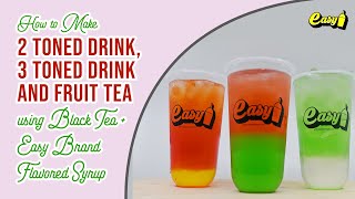 Episode 1 Fruit Tea  2 Toned Drink  3 Toned Drink using Black Assam Tea Recipe in description [upl. by Donnamarie86]