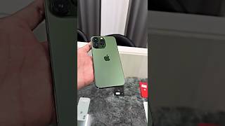 iPhone 13 Pro Max  Green Colour shorts [upl. by Htebzile]