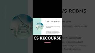 RDBMS  rdbms kya hai  DBMS vs RDBMS  Difference Between DBMS and RDBMS  DBMS rdbms shorts [upl. by Tsenre140]