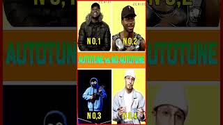 AUTOTUNE vs NO AUTOTUNE l Battle Songs Real voices of singers  Who is the best shorts Part 3 [upl. by Cirdnek]