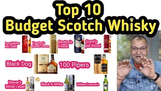 Top 10 Budget Scotch Whisky in India top10 nilgirikashyap [upl. by Strade]