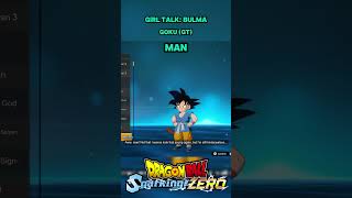 Girl talk Goku GT  Super Dragon Ball Sparking Zero sparkingzero dragonballsparkingzero [upl. by Jeremiah]