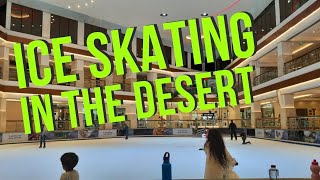 Ice Skating At Galleria Shopping Mall Hyatt Regency Hotel [upl. by Einallem]