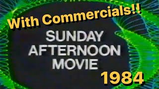 WPIX 11Alive 1984 Sunday Afternoon Movie Promos VHS TELEVISION RECORDING WCOMMERCIALS [upl. by Mueller]