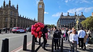 Westminster Bridge London September 2024 [upl. by Noslien]