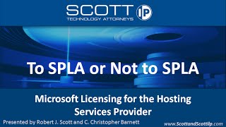 To SPLA or Not to SPLA Microsoft Licensing for the Hosting Services Provider [upl. by Nivrac]