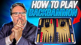 How To Play BACKGAMMON Super Easy [upl. by Berliner]