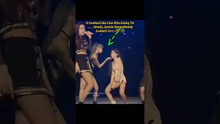 Jennie accidentally slapped Lisa on the cheek on stage Shorts Lisa jennie blackpink [upl. by Gnihc]