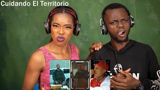 OUR FIRST TIME HEARING Santa Fe Klan x Calibre 50 x Beto Sierra  Cuidando El Territorio REACTION😱 [upl. by Lore]