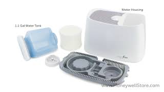 Honeywell HCM350 Humidifier  Setup amp How to Clean amp Change the Filter [upl. by Coe]