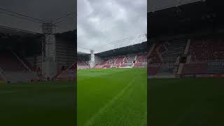 Tynecastle Park Stadium in Edinburgh Scotland [upl. by Eerat442]