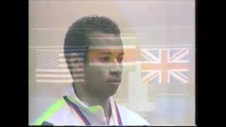 1988 Olympic Games  Swimming  Mens 100 Meter Butterfly  Anthony Nesty SUR [upl. by Boehike]